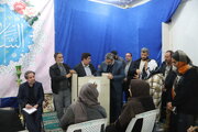 برپایی میز خدمت اداره‌کل راه و شهرسازی استان البرز در شهرک پیام ماهدشت