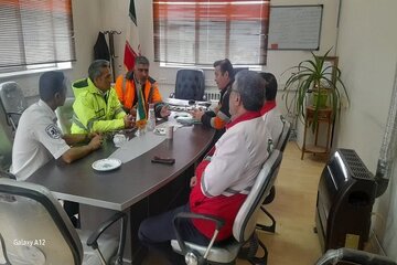 برگزاری جلسه کمیته بحران شاهرود در پی هشدارهای هواشناسی