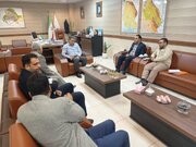 ببینید | نشست مشترک مدیرکل راه و شهرسازی خوزستان با فرماندار آغاجاری و بررسی آخرین وضعیت پروژه های حوزه راه و شهرسازی شهرستان