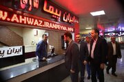ببینید| بازدید مدیرکل راهداری و حمل‌ونقل جاده‌ای خوزستان از پایانه مسافربری سیاحت اهواز به مناسبت هفته حمل‌ونقل