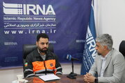حضور مدیرکل راهداری و حمل و نقل جاده ای خوزستان در خبرگزاری ایرنا و ایسنا