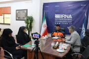 حضور مدیرکل راهداری و حمل و نقل جاده ای خوزستان در خبرگزاری ایرنا و ایسنا