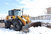 گزارش تصویری امداد رسانی به خودروهای گرفتار شده در برف کرمان