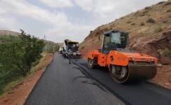 رکوردشکنی راهداری قزوین در توسعه راه‌های روستایی با اجرای ۱۷۰ کیلومتر روکش آسفالت