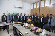 حضور محمد جولانژاد مدیرکل راهداری و حمل و نقل جاده ای خوزستان در جمع اصناف و تشکل‌های حمل‌ونقل کالای بندر امام خمینی(ره)