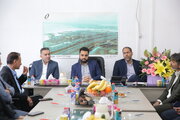 حضور محمد جولانژاد مدیرکل راهداری و حمل و نقل جاده ای خوزستان در جمع اصناف و تشکل‌های حمل‌ونقل کالای بندر امام خمینی(ره)