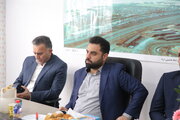 حضور محمد جولانژاد مدیرکل راهداری و حمل و نقل جاده ای خوزستان در جمع اصناف و تشکل‌های حمل‌ونقل کالای بندر امام خمینی(ره)