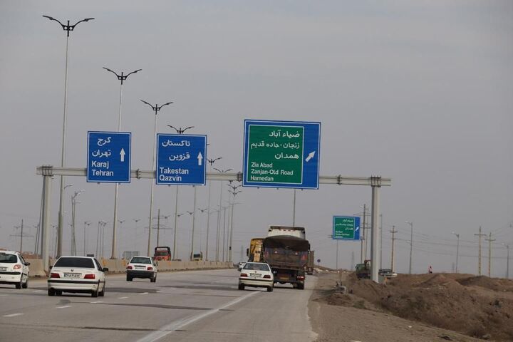 افزایش ضریب ایمنی در محورهای مواصلاتی قزوین