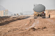 تداوم روند اجرای عملیات آماده سازی در شهرک هکتاری نهضت ملی مسکن سمنان