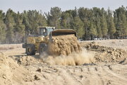 عملیات آماده سازی شهرک 55 هکتاری سوکان سمنان
