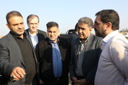 ببینید| سفر معاون برنامه ریزی وزیر راه و شهرسازی به خوزستان و بازدید از پروژه های راهسازی و بازآفرینی شهری مسجدسلیمان
