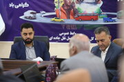 جلسه انجمن های صنفی رانندگان حمل و نقل جاده ای استان با حضور مدیرکل راهداری و حمل و نقل جاده ای خوزستان