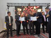 ببینید | مراسم گرامیداشت روز ملی حمل‌و‌نقل در پایانه بار امیرکبیر اصفهان