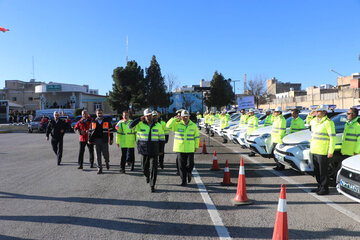 ببینید| برگزاری رزمایش طرح ترافیکی ویژه زمستان ۱۴۰۴