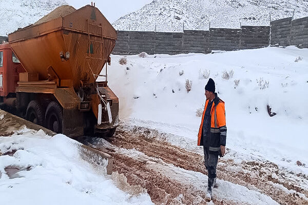 برف روبی در یزد