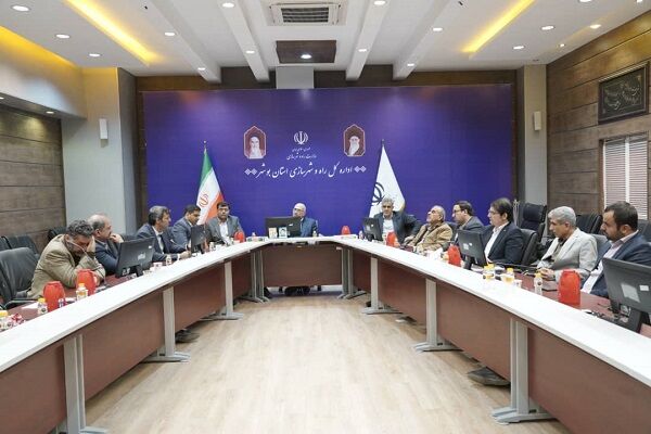 جلسه کارگروه امور زیر بنایی بوشهر