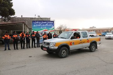 ببینید|️رژه باشکوه راهداران و ماشین‌آلات راهداری در شرق استان سمنان به مناسبت هفته حمل و نقل، راهداری و رانندگان و روز راهدار