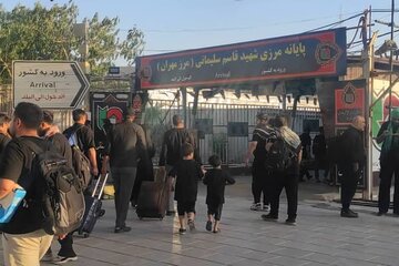 تردد بیش از ۷ میلیون زائر و مسافر از مرز مهران