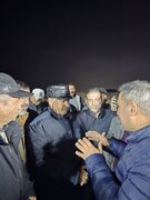 بازدید  میدانی شبانه مدیرعامل شرکت ساخت و توسعه از آزادراه کنارگذر غربی قم