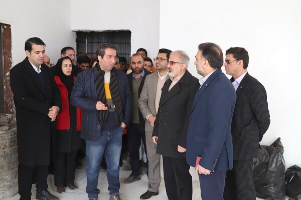 بازدید مدیر عامل بانک مسکن از سایت نهضت ملی مسکن  فردیس