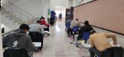 ببینید | برگزاری آزمون ورود به حرفه مهندسان، کاردانهای فنی ساختمان و معماران تجربی در استان خراسان شمالی - روز اول