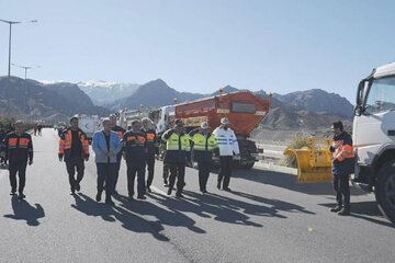 برگزاری رزمایش ترافیکی طرح راهداری زمستانی ۱۴۰۴ در خراسان جنوبی