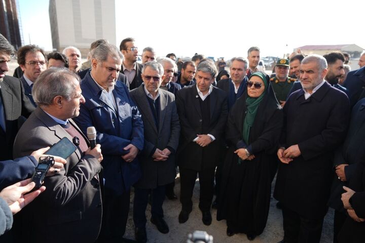 بازدید وزیر راه و شهرسازی از پروژه ۶۴۵ هکتاری مسکن حمایتی اردبیل