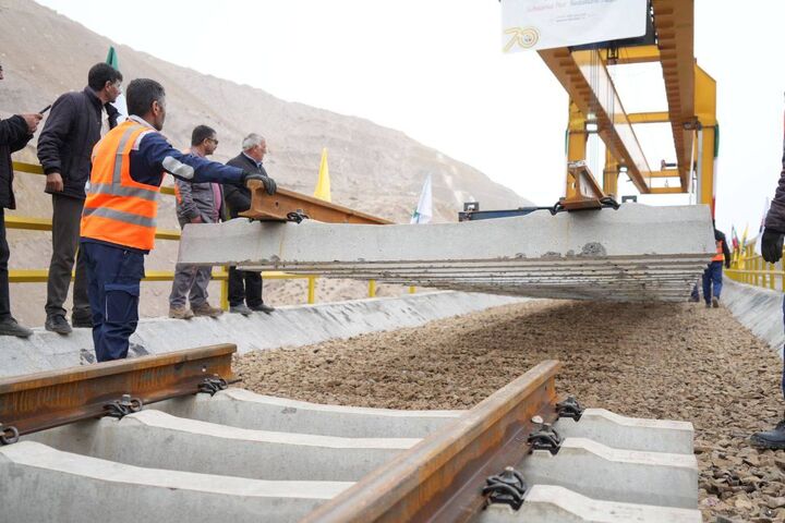 راه‌آهن میانه–اردبیل با پیشرفت ۹۶.۵ درصدی به زودی به بهره‌برداری می‌رسد