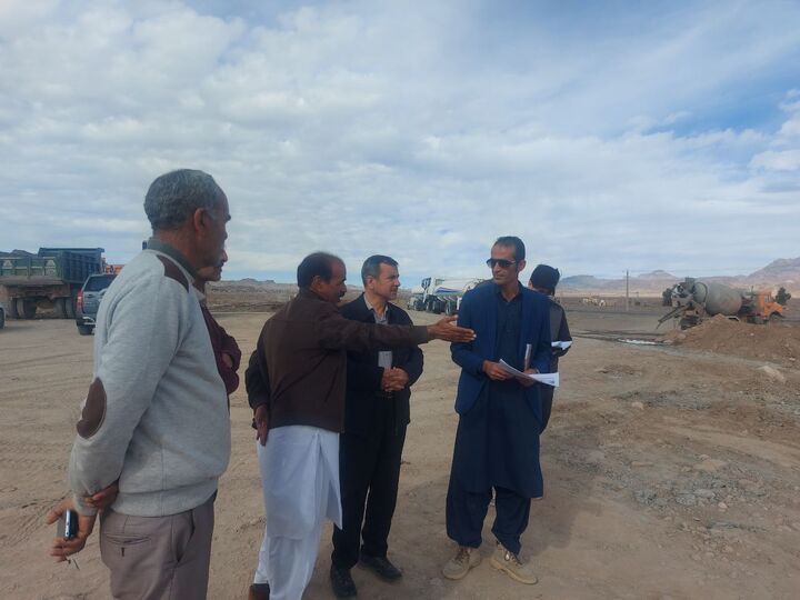 نظارت میدانی مدی کل راه و شهرسازی سیستان و بلوچستان بر شریان‌های حیاتی توسعه شرق کشور