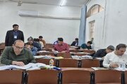 ببینید | برگزاری آزمون ورود به حرفه مهندسان، کاردانهای فنی ساختمان و معماران تجربی در استان خوزستان
