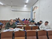 ببینید | برگزاری آزمون ورود به حرفه مهندسان، کاردانهای فنی ساختمان و معماران تجربی در استان خوزستان