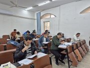 ببینید | برگزاری آزمون ورود به حرفه مهندسان، کاردانهای فنی ساختمان و معماران تجربی در استان خوزستان