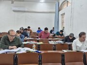 ببینید | برگزاری آزمون ورود به حرفه مهندسان، کاردانهای فنی ساختمان و معماران تجربی در استان خوزستان