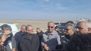 ببینید| بازدید استاندار و مدیر کل راه و شهرسازی سیستان و بلوچستان از عملیات ساخت بزرگراه زاهدان _بیرجند