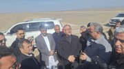 ببینید| بازدید استاندار و مدیر کل راه و شهرسازی سیستان و بلوچستان از عملیات ساخت بزرگراه زاهدان _بیرجند