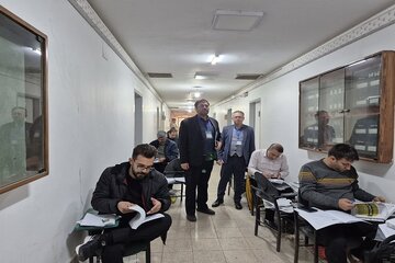 ببینید | برگزاری آزمون ورود به حرفه مهندسان، کاردانهای فنی ساختمان و معماران تجربی در استان خوزستان