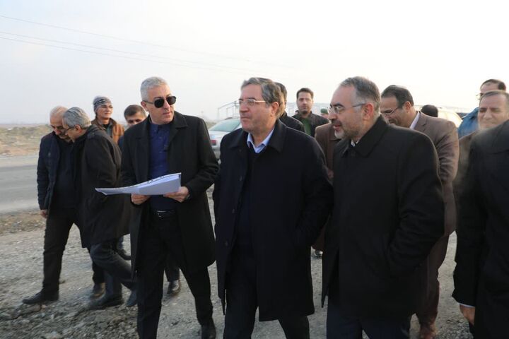بازدید از طرح های راهسازی محور ارومیه_اشنویه