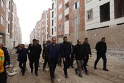 بازدید معاون هماهنگی امور عمرانی استاندار قزوین از دو سایت نهضت ملی مسکن
