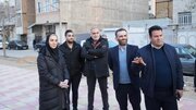 بازدید عضو هیأت‌مدیره شرکت بازآفرینی شهری ایران از سکونتگاه خط ۴ حصار و پروژه‌های شهری کمالشهر