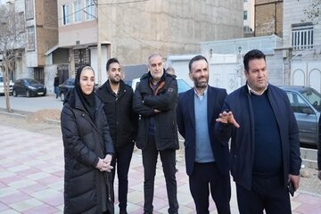 بازدید عضو هیأت‌مدیره شرکت بازآفرینی شهری ایران از سکونتگاه خط ۴ حصار و پروژه‌های شهری کمالشهر
