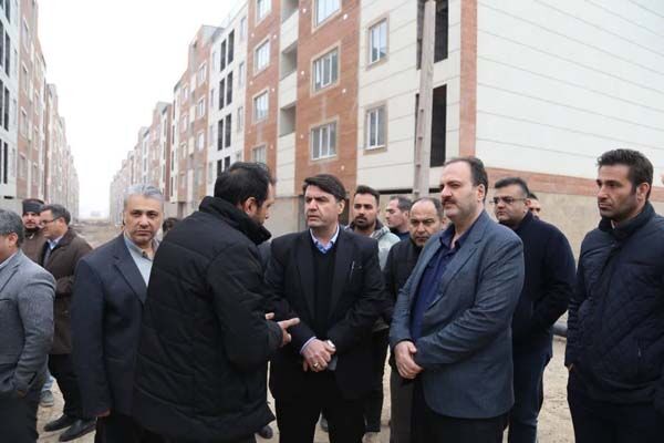 ببینید| بازدید معاون هماهنگی امور عمرانی استاندار قزوین از دو سایت نهضت ملی مسکن