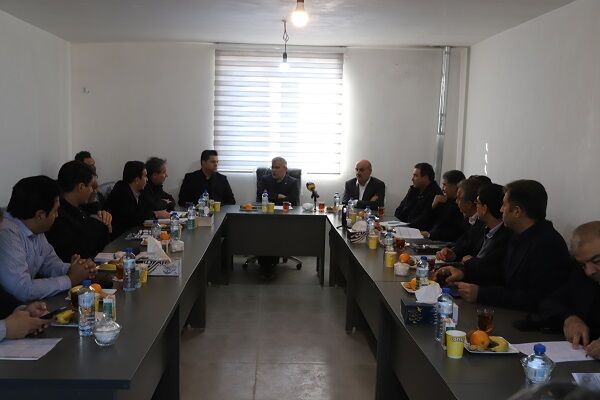 بازدید استاندار البرز از پروژه نهضت ملی مسکن شهرک ناز فردیس و برگزاری جلسه شورای مسکن استان