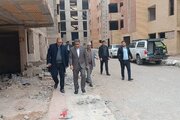 ببینید| بازدید معاون سازمان ملی زمین و مسکن و مدیرکل راه و شهرسازی خوزستان از پروژه های مسکن خرمشهر و آبادان