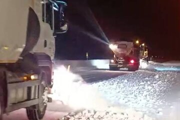 ویدیو |برف روبی محور سنندج- دیواندره (گردنه کانی نیمه‌روژه) با تلاش راهداران شهرستان سنندج استان کردستان