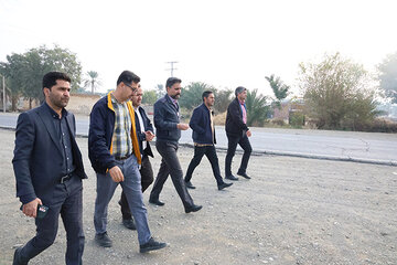 ویدئو|بازدید مدیرکل راه و شهر سازی جنوب کرمان از پروژه های در حال ساخت از بلوک تا فاریاب