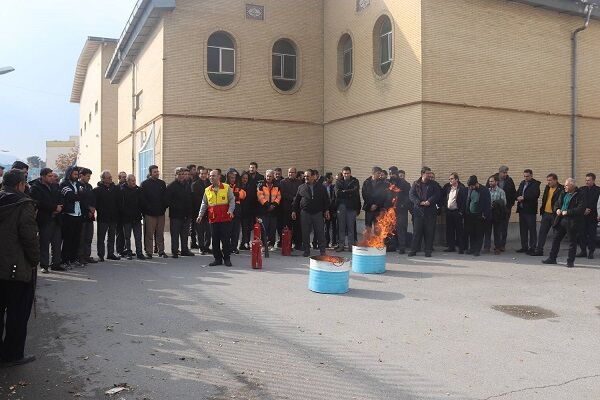 ️ویدیو | برگزاری کارگاه آموزش اطفای حریق ویژه کارکنان حراست