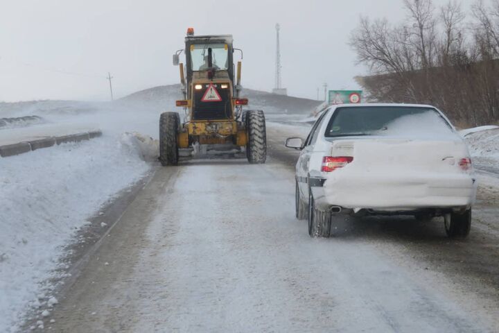 برف‌روبی بیش از ۸ هزار کیلومتر باند جاده‌ای در همدان/ بازگشایی ۶۸ راه روستایی در شبانه‌روز گذشته