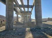 ببینید| پیشرفت حدود  ۶۰ درصدی ساخت پل حرمک در شمال سیستان و بلوچستان