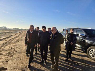 بازدید مهندس بازوند از پروژه های خوزستان