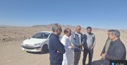 ببینید| بازدید مدیر کل راه و شهرسازی سیستان و بلوچستان از  عملیات ساخت بزرگراه در محور زاهدان- خاش